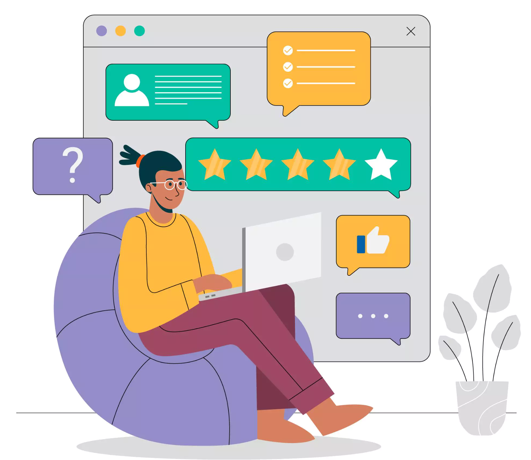 Bright Data User Ratings Infographic